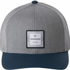 Cheapest ❤️ TravisMathew Men's Higher Mountain Oasis Golf Hat For Men Heather Grey ❤️