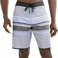 New ⌛ TravisMathew Men's Scraping The Barrel Golf Boardshorts For Men Heather Quiet Shade 👏