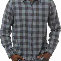 Buy ⌛ TravisMathew Men's Quinella Long Sleeve Golf 👕 Shirt For Men Heather Indigo 🔔