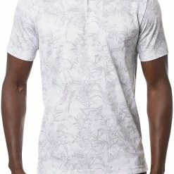 Promo 👏 TravisMathew Men's Stay On Target Golf Polo For Men White 🎉