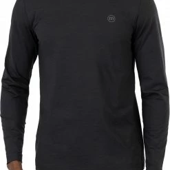 Best reviews of 😍 TravisMathew Men's Playlist Long Sleeve Golf T-Shirt For Men Black 😉