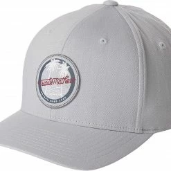 Promo 🔔 TravisMathew Men's Home Free Flexback Golf Hat For Men Heather Sleet ✨