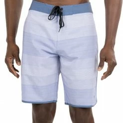 Brand new ⌛ TravisMathew Men's Down On The 20 Golf Boardshorts For Men Blue Ash ⌛