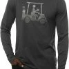 Top 10 ❤️ TravisMathew Men's He Is Rare Long Sleeve Golf T-Shirt For Men Blue Nights 🥰