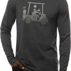 TravisMathew Shop 10 Top 10 โค๏ธ TravisMathew Men's He Is Rare Long Sleeve Golf T-Shirt For Men Blue Nights ๐ฅฐ