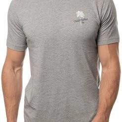 Best Pirce ✔️ TravisMathew Men's Scenic Overlook Short Sleeve Golf 👚 Shirt For Men Heather Grey 🌟 -TravisMathew Shop unnamed file 127