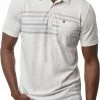 Deals ⭐ TravisMathew Men's Timmy Golf Polo For Men Heather White 🔥 -TravisMathew Shop unnamed file 133