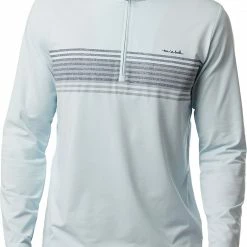 Brand new π₯ TravisMathew Men's Wet Blanket 1/4 Zip Golf Jacket For Men Heather Airy Blue π
