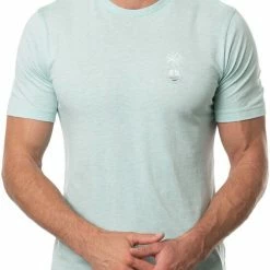 Wholesale 🥰 TravisMathew Men's Ontario Golf T-Shirt For Men Heather Petit Four 🔥