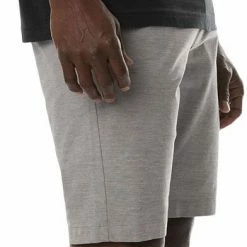 Buy 🛒 TravisMathew Men's Adirondack Golf Shorts For Men Heather Sleet 😀 -TravisMathew Shop unnamed file 187