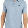Budget ✔️ TravisMathew Men's Soho Golf Polo For Men Faded Denim 💯 -TravisMathew Shop unnamed file 198