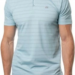 Top 10 🔔 TravisMathew Men's Tahoe Golf Polo For Men Heather Delphinium ✔️