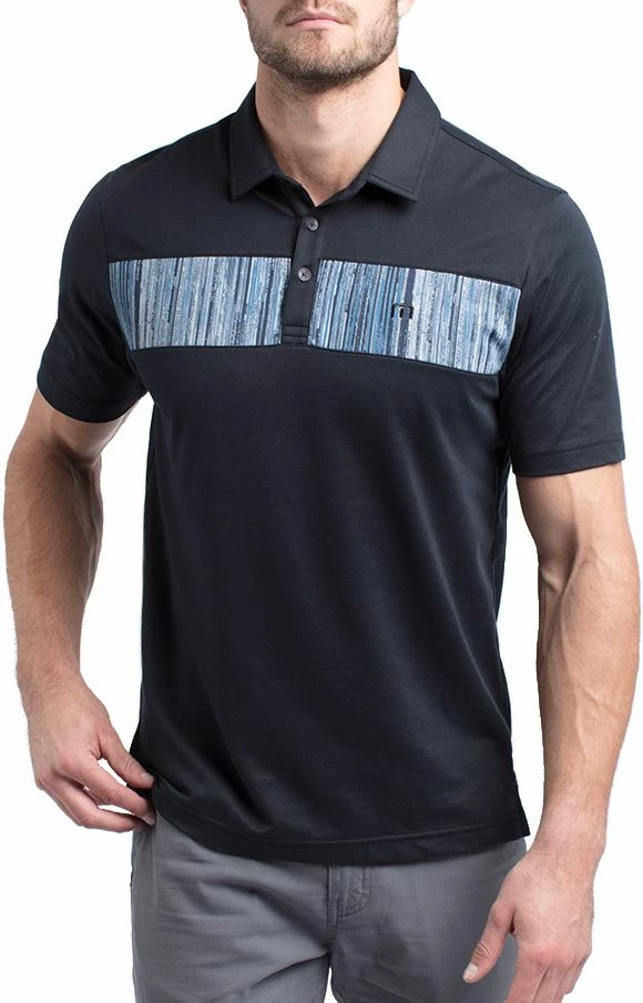 Brand new π TravisMathew Men's Recordian Golf Polo For Men Black π 3 Brand new π TravisMathew Men's Recordian Golf Polo For Men Black π