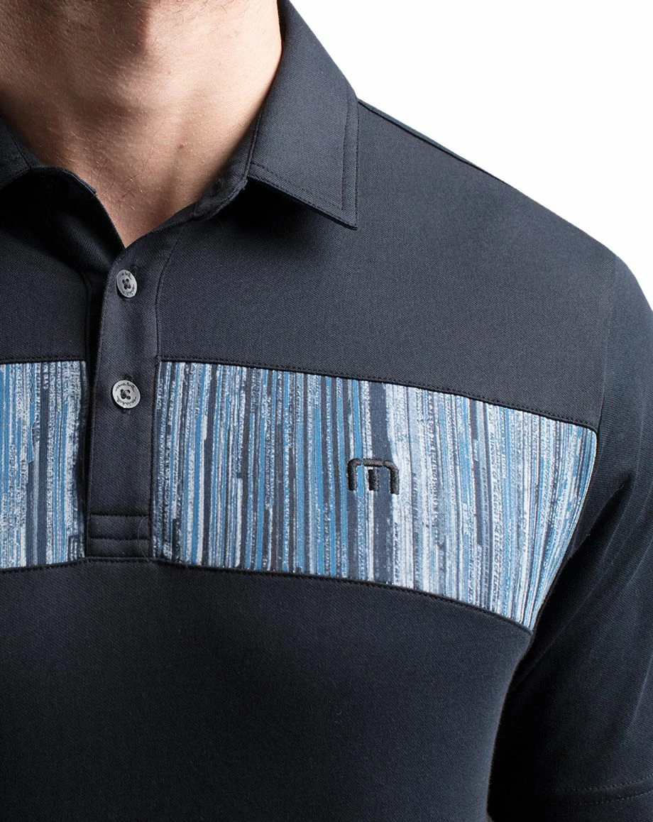 Brand new π TravisMathew Men's Recordian Golf Polo For Men Black π 6 Brand new π TravisMathew Men's Recordian Golf Polo For Men Black π - Image 4