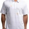 Wholesale 🎁 TravisMathew Men's Panther Golf Polo For Men White 😀