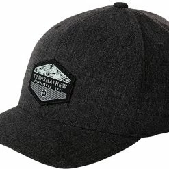 Wholesale 🧨 TravisMathew Men's Sawing Logs Golf Hat For Men Heather Black 🎁