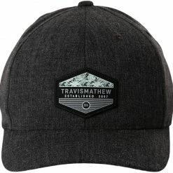Wholesale 🧨 TravisMathew Men's Sawing Logs Golf Hat For Men Heather Black 🎁 -TravisMathew Shop unnamed file 389