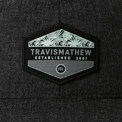 Wholesale 🧨 TravisMathew Men's Sawing Logs Golf Hat For Men Heather Black 🎁 -TravisMathew Shop unnamed file 390