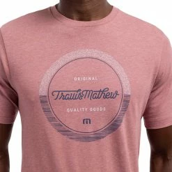 Best reviews of 🧨 TravisMathew Men's Bliss Index Golf T-Shirt For Men Heather Ruby Wine 🥰 -TravisMathew Shop unnamed file 409