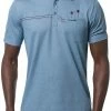 Brand new 🎉 TravisMathew Men's Max Bet Golf Polo For Men Heather Blue Sapphir 🧨 -TravisMathew Shop unnamed file 434