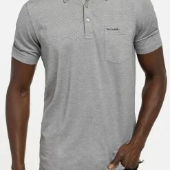 Best deal 🥰 TravisMathew Men's Finger Lakes Golf Polo For Men Heather Medium Grey 👍