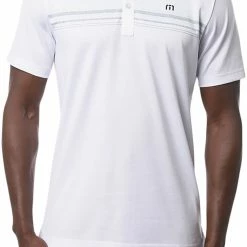 Cheapest 👏 TravisMathew Men's Get Nauti Golf Polo For Men White 😉