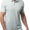 Budget 🧨 TravisMathew Men's Man The Grill Golf Polo For Men Heather Airy Blue 🌟 -TravisMathew Shop unnamed file 521