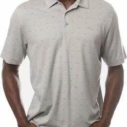 Best reviews of 🌟 TravisMathew Men's Booze Clues Golf Polo For Men Heather Light Grey 🧨