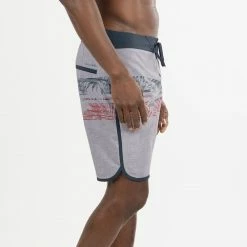 Coupon 🤩 TravisMathew Men's Cutting Corners Boardshorts For Men Heather Quiet Shade 🎁 -TravisMathew Shop unnamed file 585