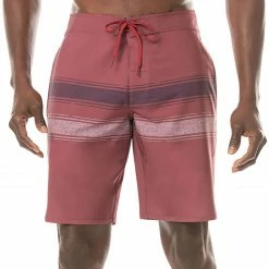 Flash Sale ⭐ TravisMathew Men's Confetti King Boardshorts For Men Ruby Wine 🎉