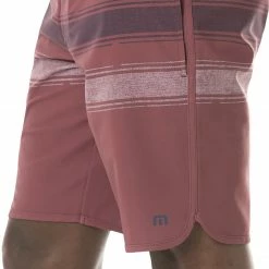 Flash Sale ⭐ TravisMathew Men's Confetti King Boardshorts For Men Ruby Wine 🎉 -TravisMathew Shop unnamed file 624