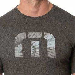 Promo 🧨 TravisMathew Men's Chimney Rock Golf T-Shirt For Men Heather Grey Pinstripe 😉 -TravisMathew Shop unnamed file 628