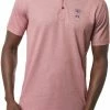 Cheapest 💯 TravisMathew Men's Long Weekend Golf Polo For Men Heather Ruby Wine 🔔 -TravisMathew Shop unnamed file 653