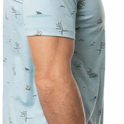 Brand new 😉 TravisMathew Men's Going Rogue Golf Polo For Men Heather Delphinium 🥰 -TravisMathew Shop unnamed file 682