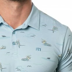 Brand new 😉 TravisMathew Men's Going Rogue Golf Polo For Men Heather Delphinium 🥰 -TravisMathew Shop unnamed file 683