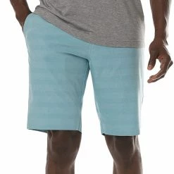 Deals 🌟 TravisMathew Men's Lake Powell Golf Shorts For Men Heather Delphinium 😉