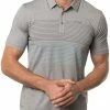 Deals 🛒 TravisMathew Men's Quiet Nights Golf Polo For Men Heather Medium Grey ✔️