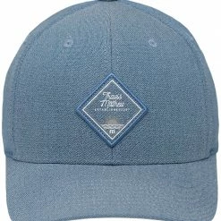 Cheap 😉 TravisMathew Men's Belly Flop Golf Hat For Men Heather Blue Sapphire 🔥