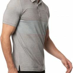 Deals 🛒 TravisMathew Men's Quiet Nights Golf Polo For Men Heather Medium Grey ✔️ -TravisMathew Shop unnamed file 73