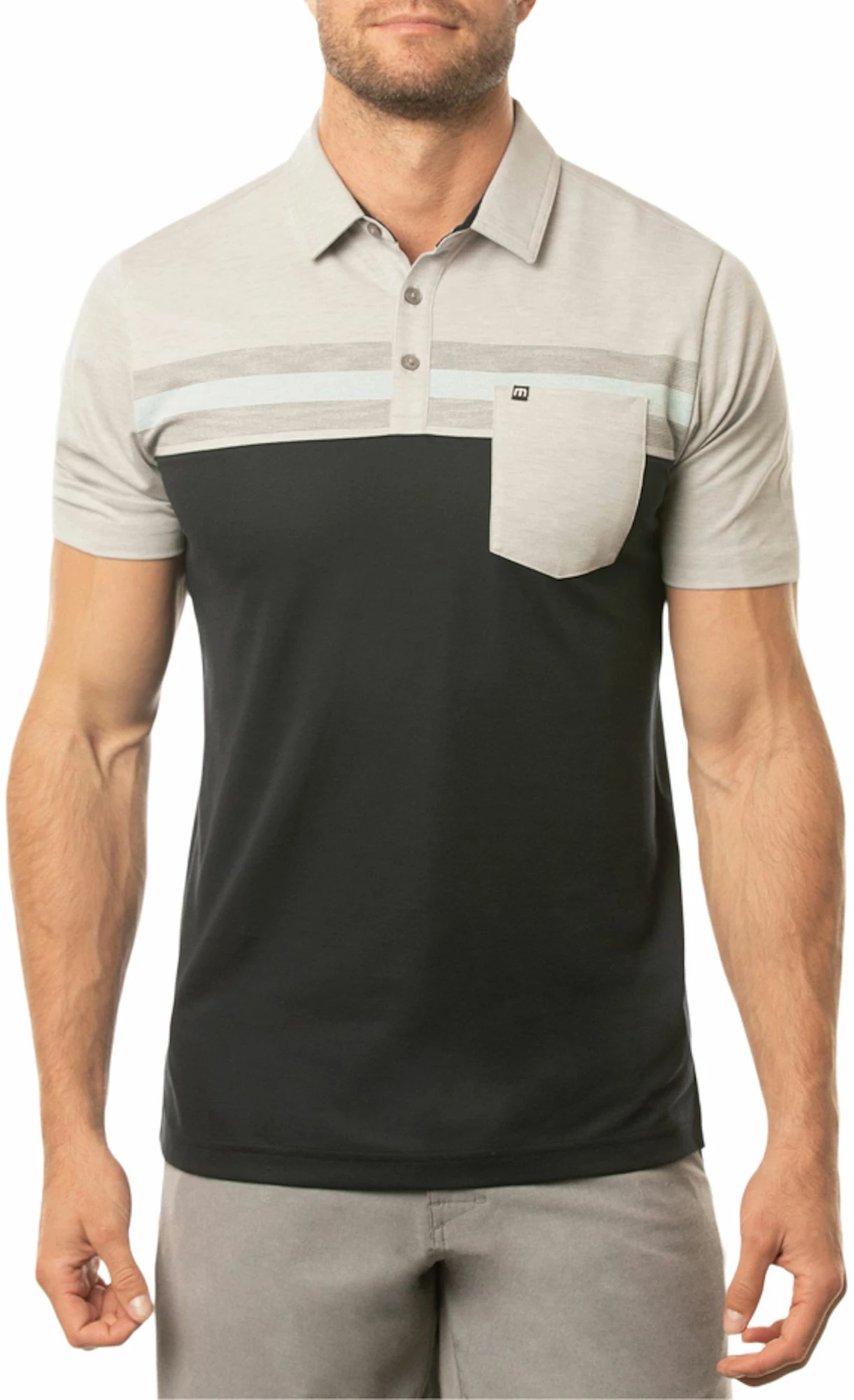Coupon 🛒 TravisMathew Men's Salad Days Golf Polo For Men Heather Light Grey 🥰 3 Coupon 🛒 TravisMathew Men's Salad Days Golf Polo For Men Heather Light Grey 🥰