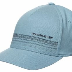 Buy ✨ TravisMathew Men's Cape Point Golf Hat For Men Heather Delphinium ✨