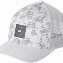Flash Sale 🎉 TravisMathew Men's Trail 🍬 Candy Golf Hat For Men White ✨