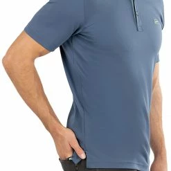 Best Sale ⭐ TravisMathew Men's Sky Peak Golf Polo For Men Insignia Blue/vintag ❤️ -TravisMathew Shop unnamed file 778