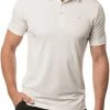 New ✔️ TravisMathew Men's Turned Around Golf Polo For Men Gardenia 🔥 -TravisMathew Shop unnamed file 788