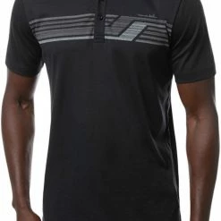 Best deal 🤩 TravisMathew Men's River Basin Golf Polo For Men Black 🥰