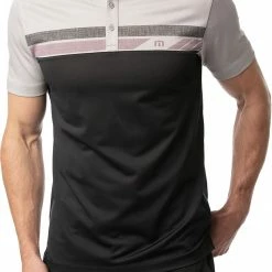 Top 10 🔔 TravisMathew Men's Real Treat Golf Polo For Men Heather Light Grey ✔️