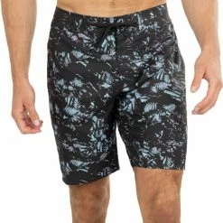 Outlet 💯 TravisMathew Men's INAMINIT Golf Boardshorts For Men Black 🔥