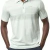 Promo ⌛ TravisMathew Men's Infinite Wishes Golf Polo For Men Heather Neptune Green ❤️ -TravisMathew Shop unnamed file 87
