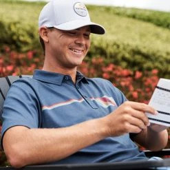 Best Pirce ✔️ TravisMathew Men's BYOB Short Sleeve Golf Polo For Men Mood Indigo/vintage Indgo 🥰 -TravisMathew Shop unnamed file 880