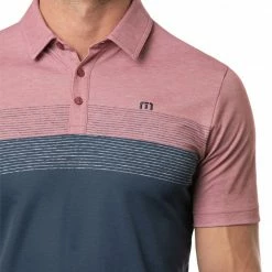 Cheap 👏 TravisMathew Men's Lake Life Golf Polo For Men Heather Ruby Wine 🎉 -TravisMathew Shop unnamed file 94